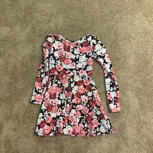 Flower mini dress